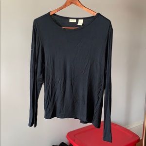 A17. Cherokee black rayon top